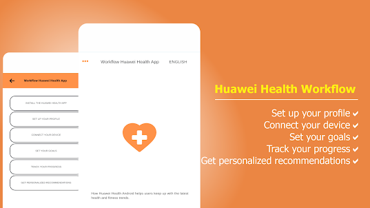 Workflow Huaweei Health App