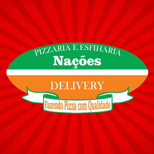Pizzaria e Esfiharia Nações logo