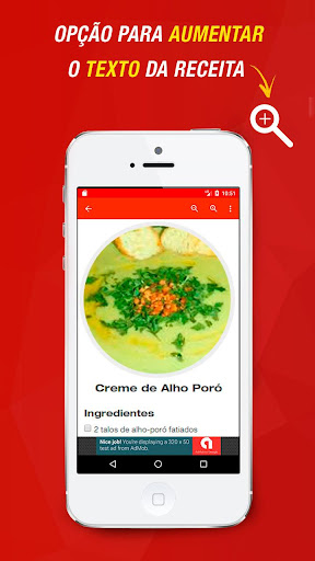 Receitas com Alho Poró Screenshot 3 - AppWisp.com