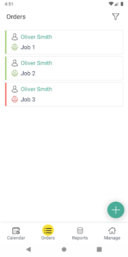Work Log - Work Hours Screen 3