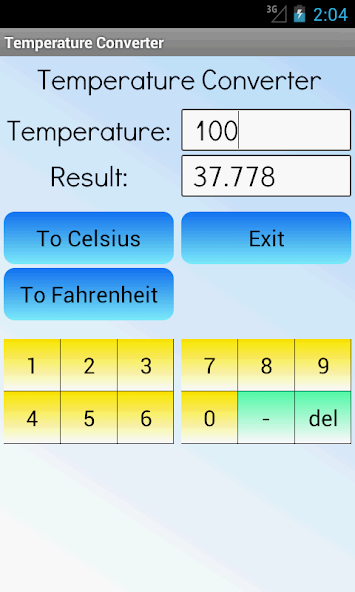 Temperature Converter Pro capturas de pantalla