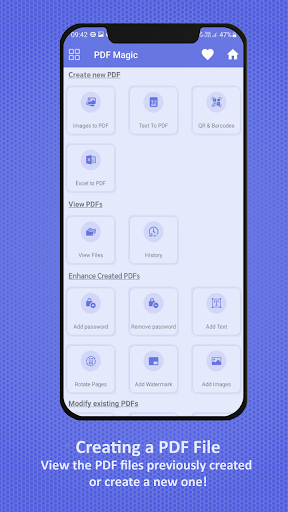 Android application PDF Editor Create & Scan Tool screenshort