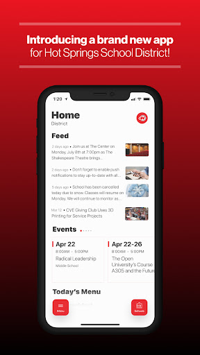 Android application Hot Springs School District MT screenshort