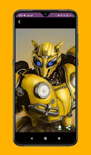 Optimus Tron Bee Wallpaper