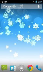 Snowflake Live Wallpaper For PC installation