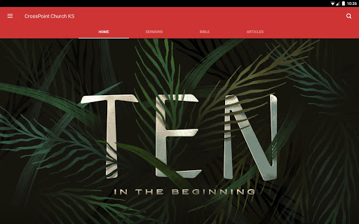 Screenshot of CrossPoint Church KS