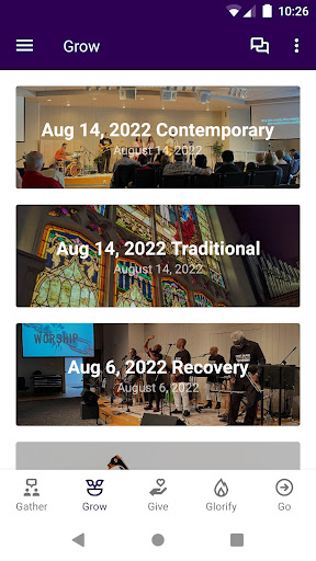 Troy First Church Screen 2