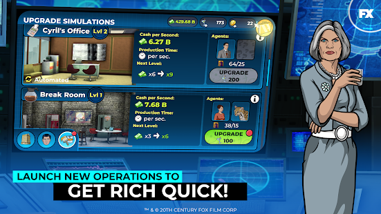 Archer: Danger Phone Idle Game Screenshot