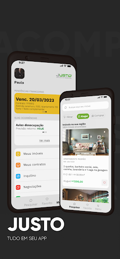 Android application Justo Imóveis e Negócios screenshort