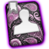 GO CONTACTS - Purple Paisley icon