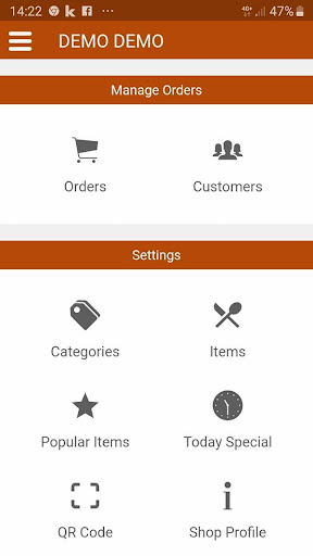 Canguro e-Menu-e-Shop