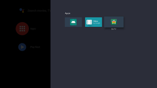 Android application BoTV screenshort
