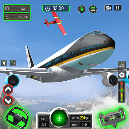 Pouso de emergência! #jogos #games #aviões #flightsimulator 
