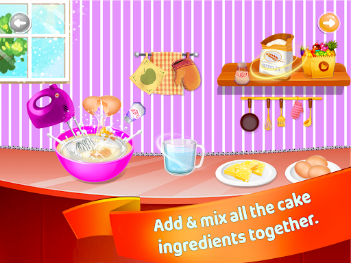 Cake Maker Food Cooking Game 1.1.9 screenshots 6