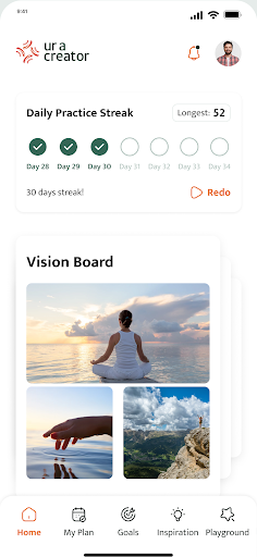 Android application uracreator screenshort