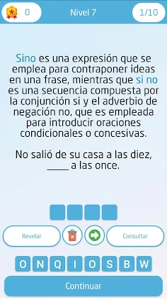 Ortografía y gramática Español - Screenshot 1