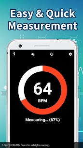 Heart Rate Measurement MOD APK (Premium Features Unlocked) 3