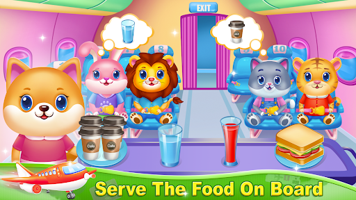 Android application Kids Airport - Kid Travel Game screenshort