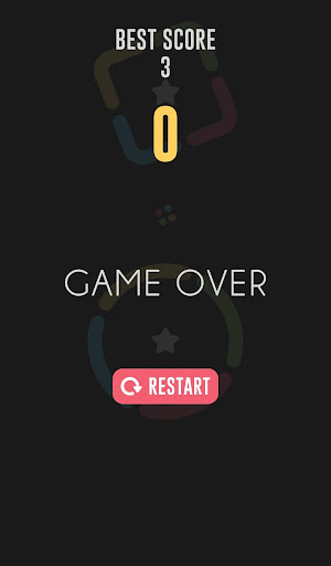 Android application Color Bounce screenshort