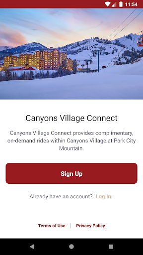 Android application Canyons Village Connect screenshort