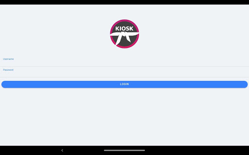 Android application WhiteBelt Kiosk screenshort
