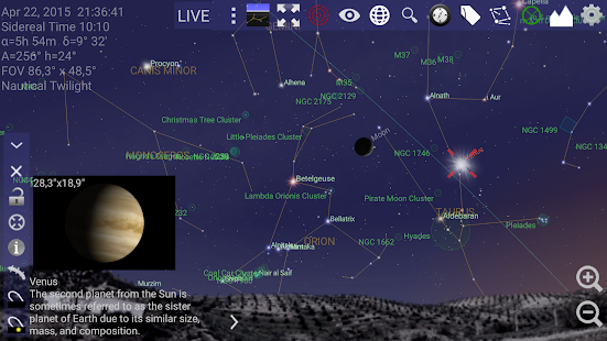 Mobile Observatory 2 - Astrono Capture d'écran