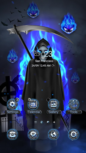 Android application Day Of Death - Wallpaper screenshort
