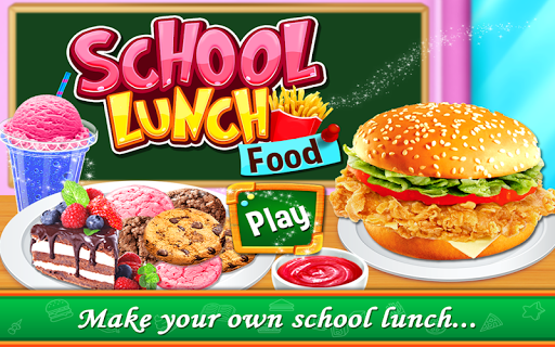 School Lunch Food Maker 2 - Cooking Game  screenshots 1