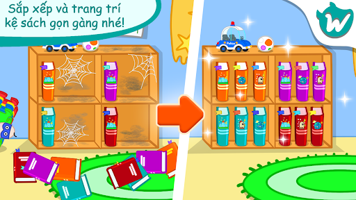 Wolfoo Dọn Dẹp Nhà Cửa Mod All Apk + iOS