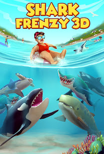 Shark Frenzy 3D 2.0 APK screenshots 1
