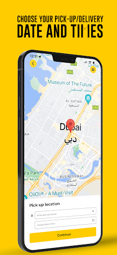 BaggageTAXI Screen 2