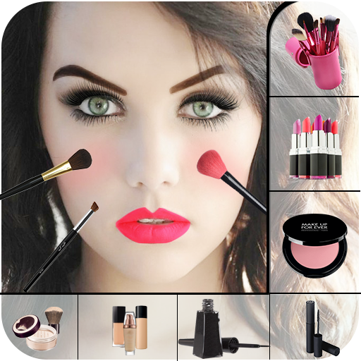 Makeup Photo Grid Beauty Salon  Icon