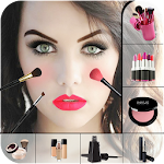 Cover Image of Télécharger Grille de photos de maquillage Style de salon de beauté  APK