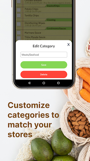 Screenshot of List Ease: Shopping List App