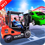City Traffic Police Forklift Simulator icon