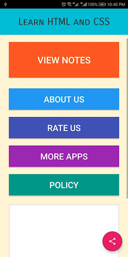 Learn HTML and CSS Screen 3