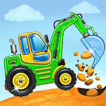 Cover Image of Descargar Juegos de camiones de construcción para niños  APK