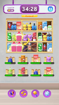 Goods Sort 3D: Match 3 Items - Screenshot 3