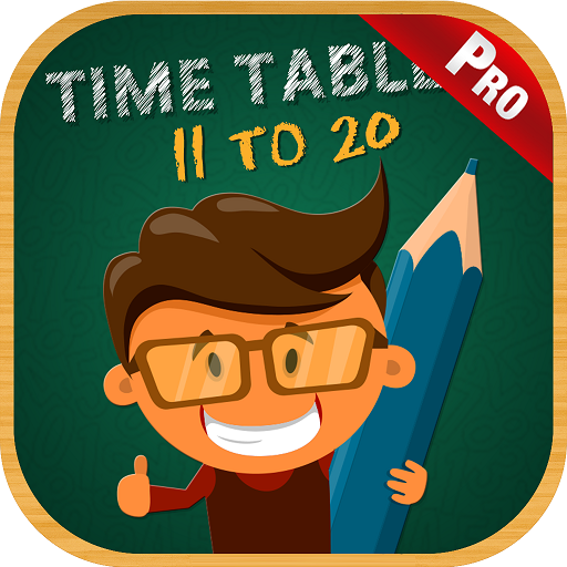 Times Table 11 to 20 Game Kids logo
