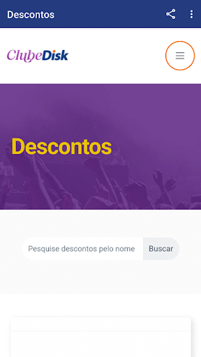 DiskIngressos Screen 3