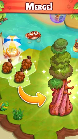 Game screenshot Paradise Paws: Merge Animals mod apk