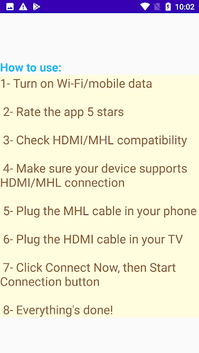 Screen cast HDMI USB connector Screen 3
