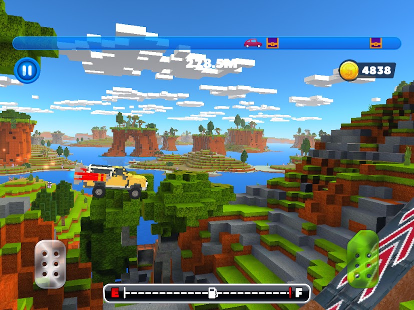 Screenshot 21 Blocky Rider: Roads Racing android