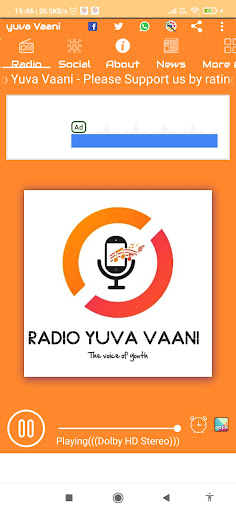 Android application Yuva Vaani screenshort