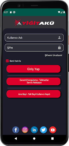 Yiğit Akü Garanti Aktivasyonu Screen 2