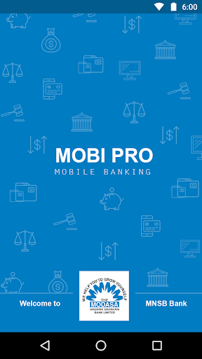 Android application Modasa Nagarik Bank screenshort