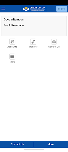 Android application CUonline screenshort
