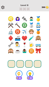 Emoji Associations Puzzle Game