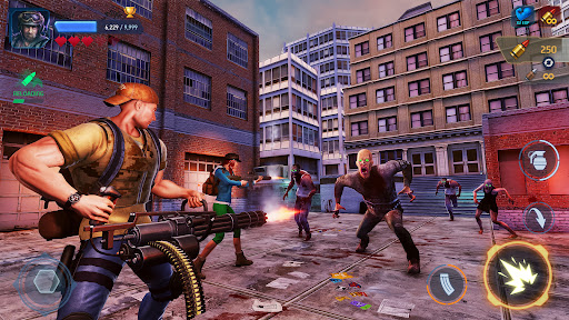 Dead Walker : Zombie Games 3D Screen 2