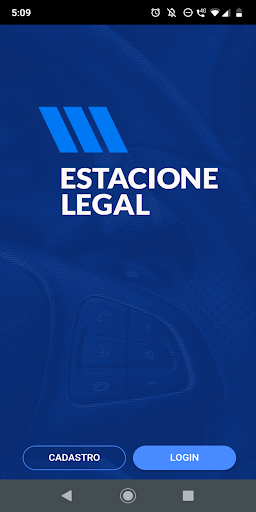 Android application Estacione Legal screenshort
